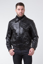 Мужская кожаная куртка из натуральной кожи с воротником 0901070