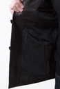 Мужская кожаная куртка из натуральной кожи с воротником 0901071-4