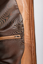 Мужская кожаная куртка из натуральной кожи с воротником 0901184-2