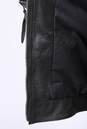 Мужская кожаная куртка из натуральной кожи с воротником 0901222-2
