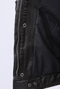 Мужская кожаная куртка из натуральной кожи с воротником 0901223-3