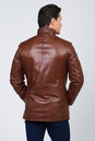 Мужская кожаная куртка из натуральной кожи с воротником 0901230-2