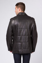 Мужская кожаная куртка из натуральной кожи с воротником 0901359-4