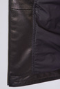 Мужская кожаная куртка из натуральной кожи с воротником 0901361-2