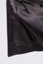Мужская кожаная куртка из натуральной кожи с воротником, отделка норка 0901374-4