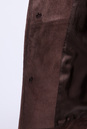 Мужская кожаная куртка из натуральной кожи с воротником 0901378-3