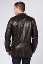Мужская кожаная куртка из натуральной кожи с воротником 0901385-2