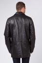 Мужская кожаная куртка из натуральной кожи с воротником 0901391-3