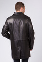 Мужская кожаная куртка из натуральной кожи с воротником 0901396-3