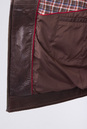 Мужская кожаная куртка из натуральной кожи с воротником 0901406-3