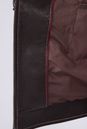 Мужская кожаная куртка из натуральной кожи с воротником 0901407-3