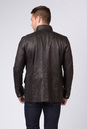 Мужская кожаная куртка из натуральной кожи с воротником 0901443-2
