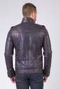 Мужская кожаная куртка из натуральной кожи с воротником 0901478-3