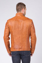 Мужская кожаная куртка из натуральной кожи с воротником 0901489-2