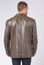 Мужская кожаная куртка из натуральной кожи с воротником 0901511-4