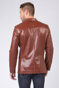 Мужская кожаная куртка из натуральной кожи с воротником 0901513-3
