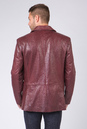 Мужская кожаная куртка из натуральной кожи с воротником 0901514-3