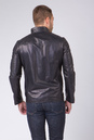 Мужская кожаная куртка из натуральной кожи с воротником 0901538-3