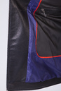 Мужская кожаная куртка из натуральной кожи с воротником 0901538-2