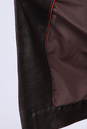 Мужская кожаная куртка из натуральной замши с воротником 0901700-3