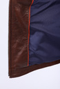 Мужская кожаная куртка из натуральной кожи с воротником 0901705-2