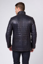 Мужская кожаная куртка из натуральной кожи с воротником 0901711-2