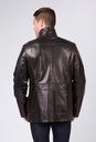 Мужская кожаная куртка из натуральной кожи с воротником 0902113-2