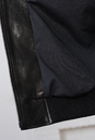 Мужская кожаная куртка из натуральной кожи с воротником 0902197-2