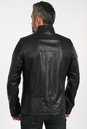 Мужская кожаная куртка из натуральной кожи с воротником 0902246-4
