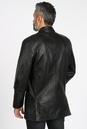 Мужская кожаная куртка из натуральной кожи с воротником 0902256-4