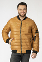 Мужская кожаная куртка из эко-кожи с воротником 1900022