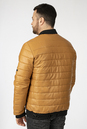 Мужская кожаная куртка из эко-кожи с воротником 1900022-3
