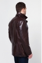Мужская кожаная куртка из натуральной кожи с воротником 0900180-3