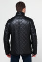 Мужская кожаная куртка из натуральной кожи с воротником 0900183-3