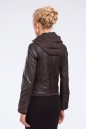 Женская кожаная куртка из натуральной кожи с воротником 0900243-3