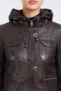 Женская кожаная куртка из натуральной кожи с воротником 0900243-4