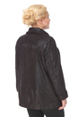 Женская кожаная куртка из натуральной замши с накатом 0900272-5 вид сзади