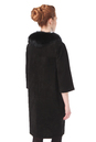 Женское кожаное пальто из натуральной замши с воротником, отделка песец 0900291-2