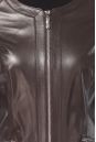 Женская кожаная куртка из натуральной кожи без воротника 0900306-2
