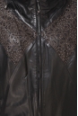 Женская кожаная куртка из натуральной кожи с воротником 0900318-5