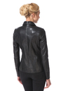Женская кожаная куртка из натуральной кожи с воротником 0900332-8
