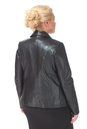 Женская кожаная куртка из натуральной кожи с воротником 0900332-4