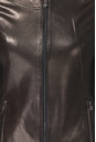 Женская кожаная куртка из натуральной кожи без воротника 0900385-3