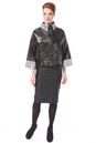 Женская кожаная куртка из натуральной кожи с воротником 0900435-3