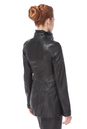 Женская кожаная куртка из натуральной кожи с воротником 0900438-2