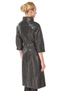 Женское кожаное пальто из натуральной кожи с воротником 0900502-4