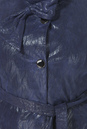Женская кожаная куртка из натуральной замши (с накатом) с воротником 0900503-6 вид сзади