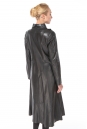 Женское кожаное пальто из натуральной кожи с воротником, отделка замша 0900505-4