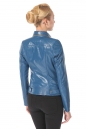 Женская кожаная куртка из натуральной кожи с воротником 0900567-4