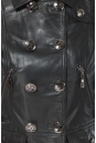 Женская кожаная куртка из натуральной кожи с воротником 0900573-3